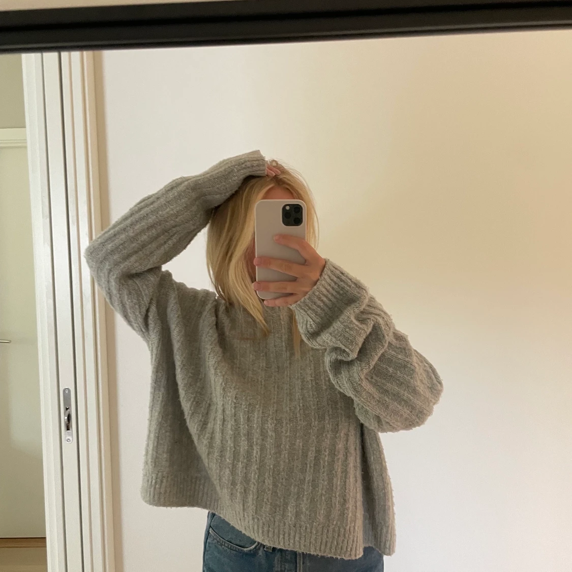 Stickad tröja  - 90