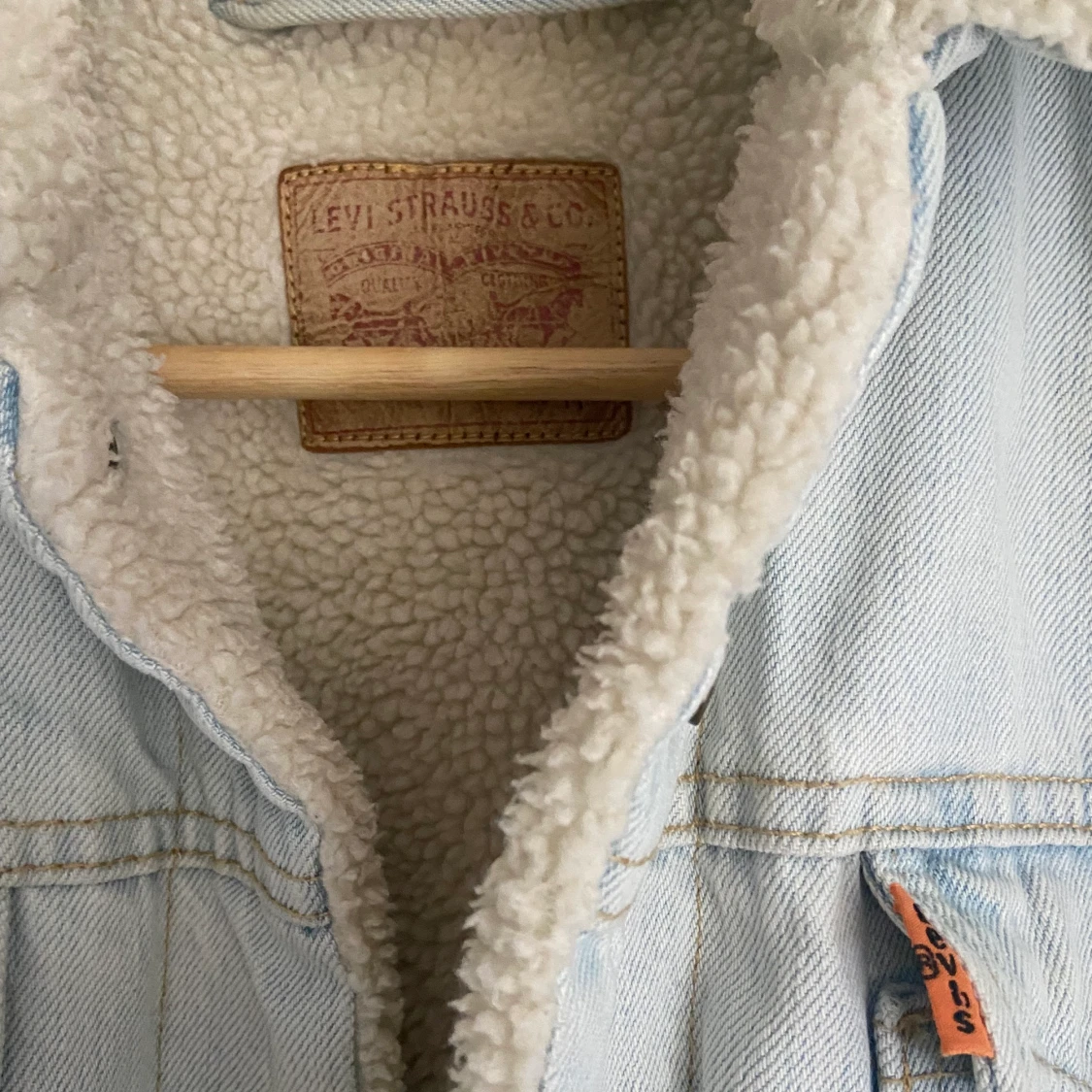 Levi’s trucker sherpa jacket