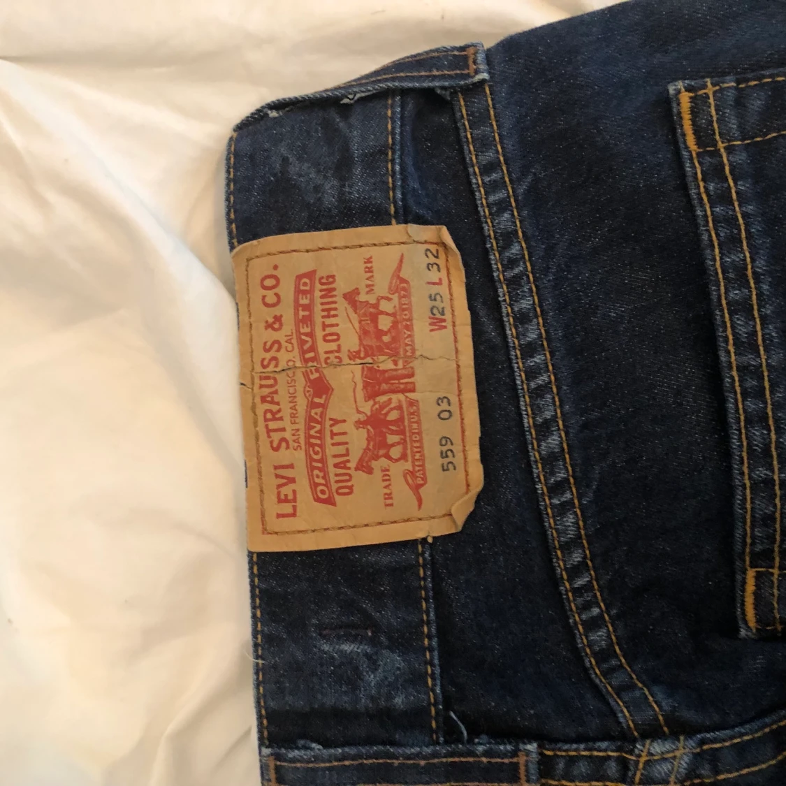 Lågmidjade levis jeans! - 91