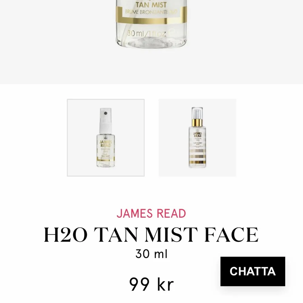 Hej! Detta är en selftanning vattenbaserad spray som inte kommer användas om den blir kvar här hemma😅 Orginalvärde 99kr men säljer för 45kr❤️❤️❤️. Skönhet.