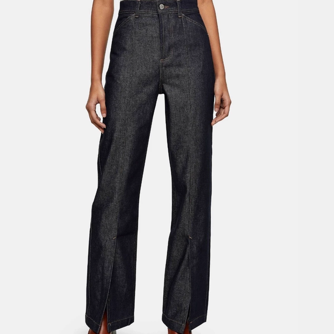 Topshop jeans med slits