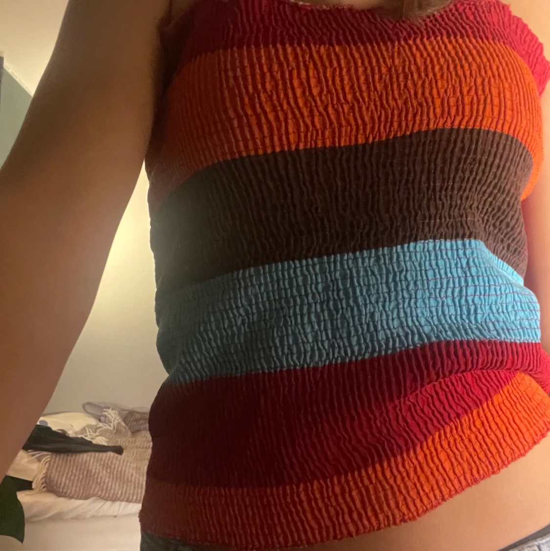 färgglad topp  - 90