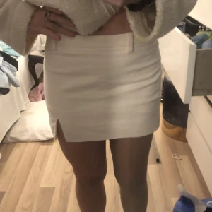 Minikjol - Kostymkjol från stradivarius! Dragkedjan är lite krånglig men den funkar! Annars är kjolen i jättefint skick☺️