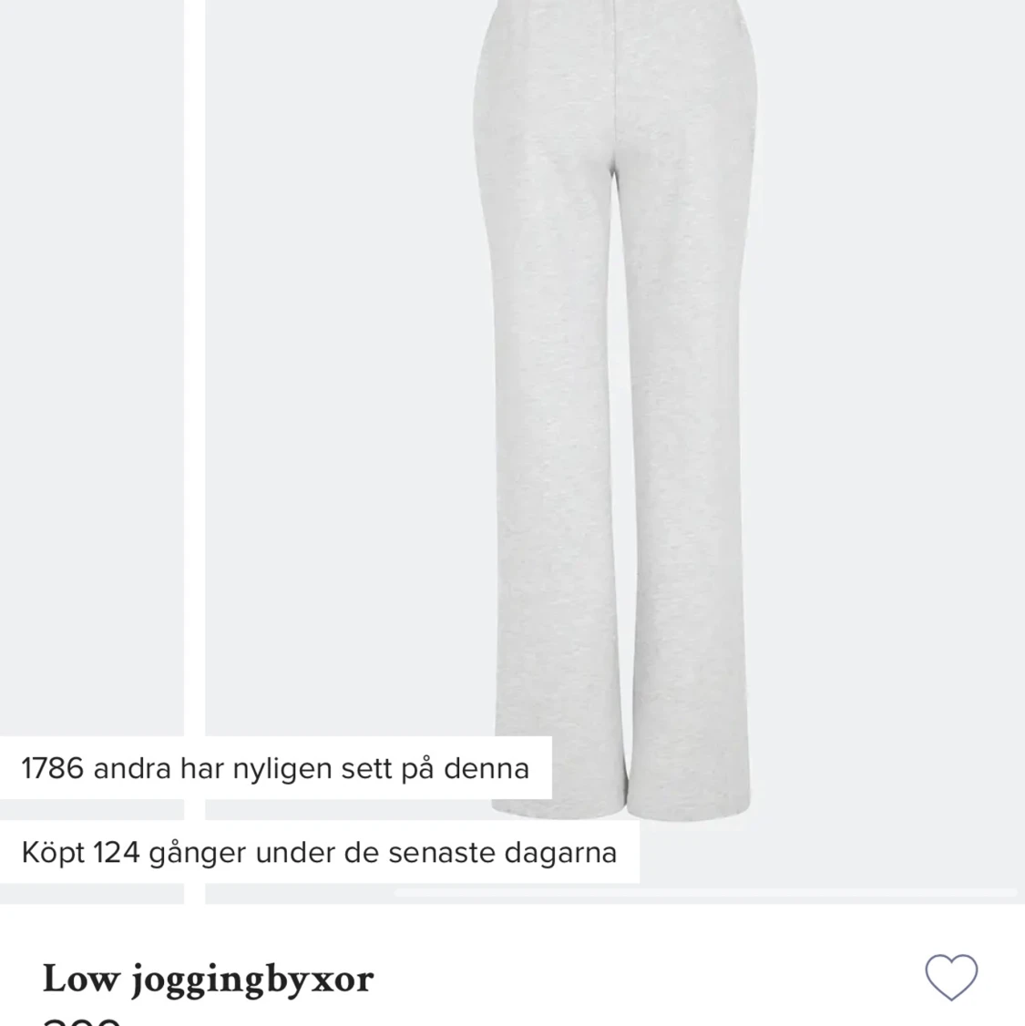 Bikbok Low Joggingbyxor - 91