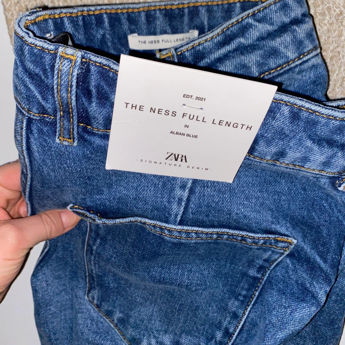 ZARA jeans HELT OANVÄNDA - 3