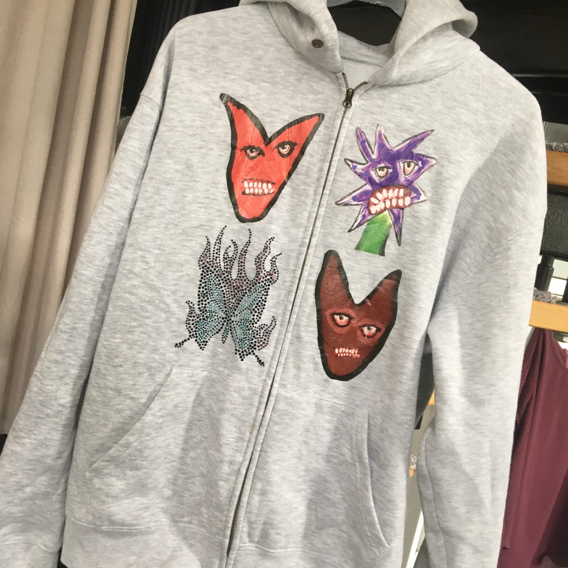 Skit snygg zip hoddie❤️