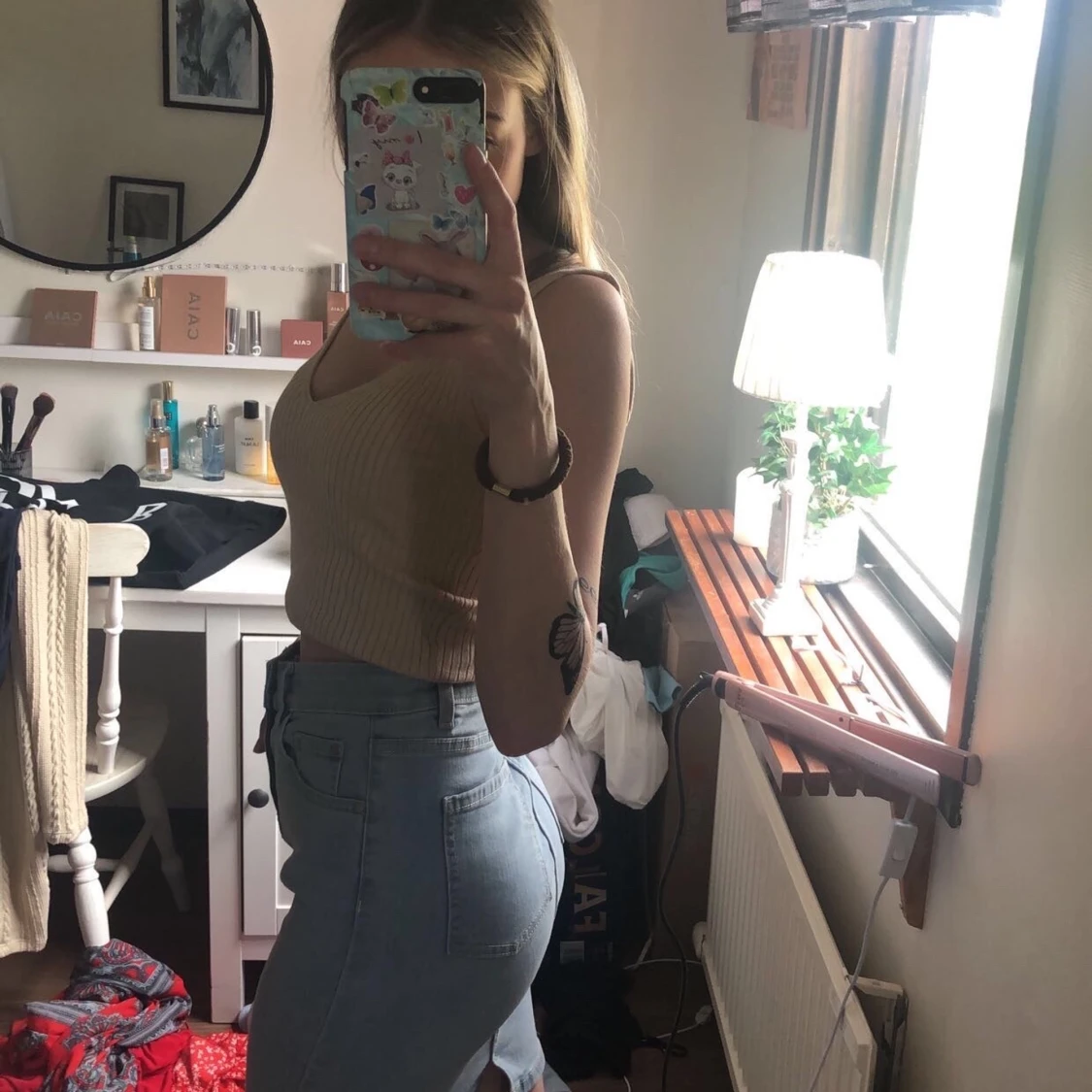 Jeanskjol