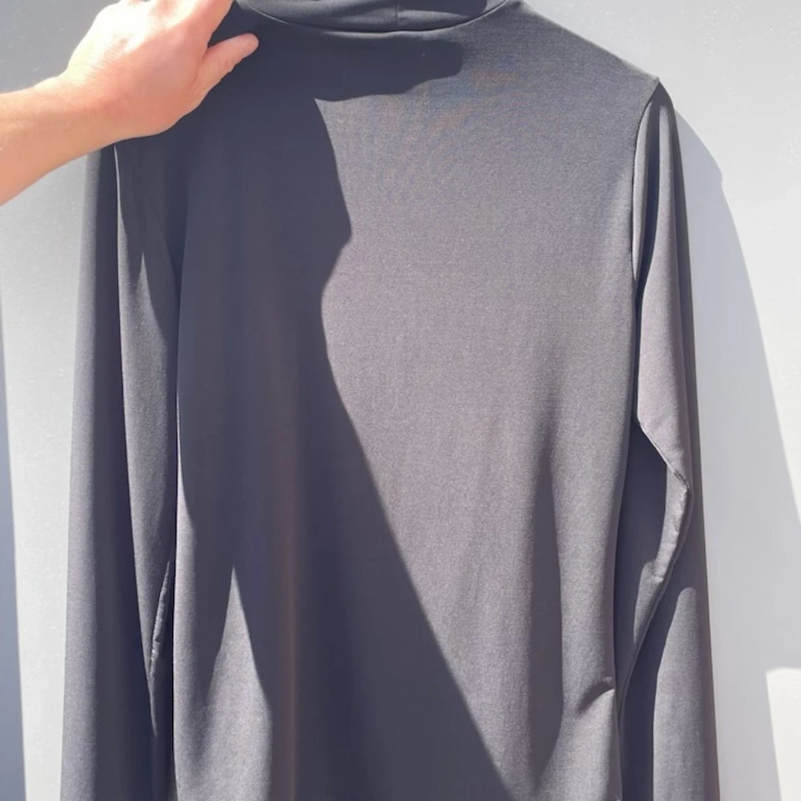 Svart Långärmad Topp  - 90