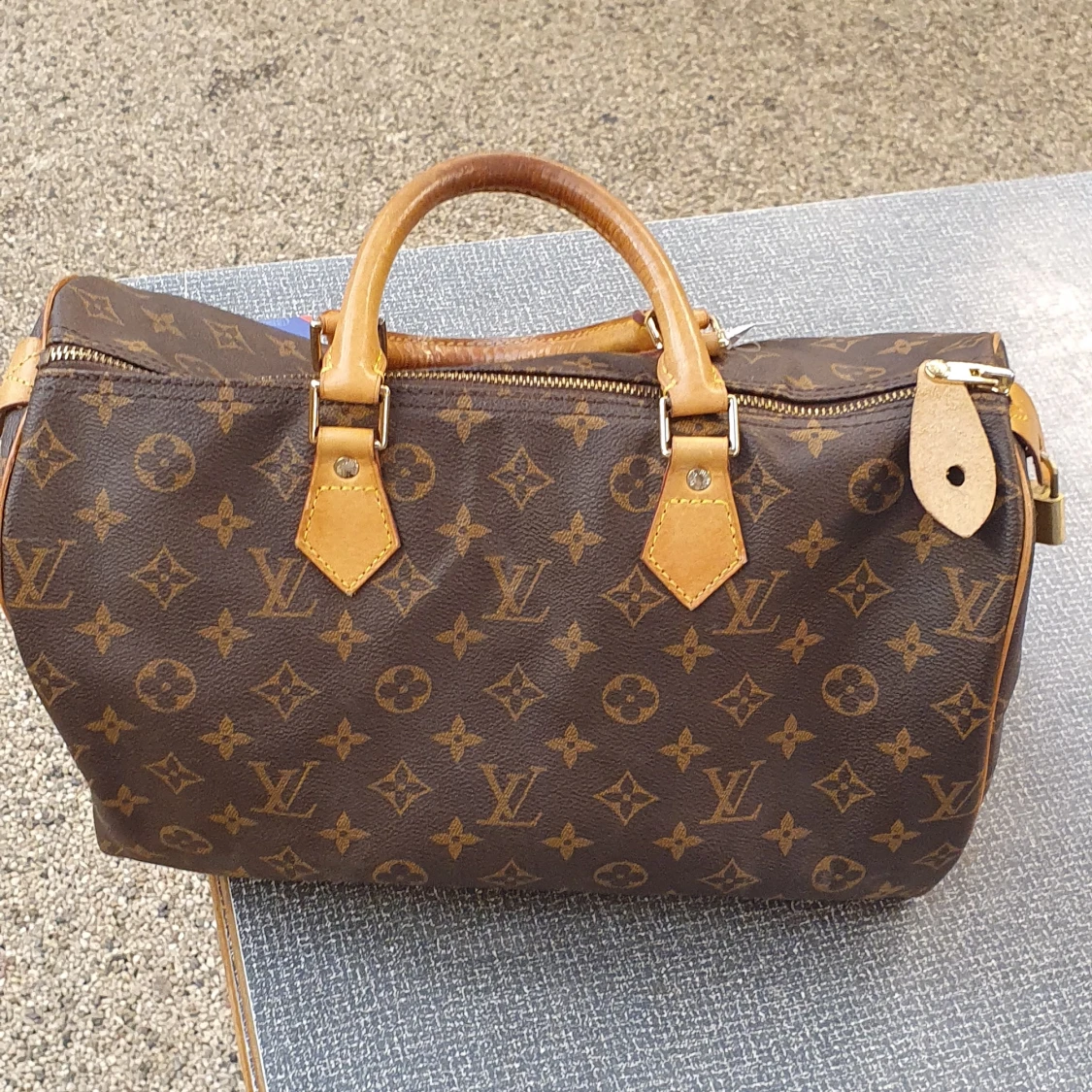 Åkta monogram Lvväska  - 90