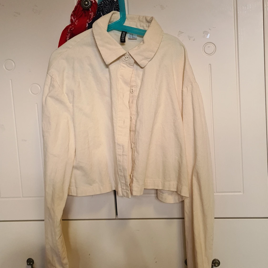 Vit/cream jacka - 90