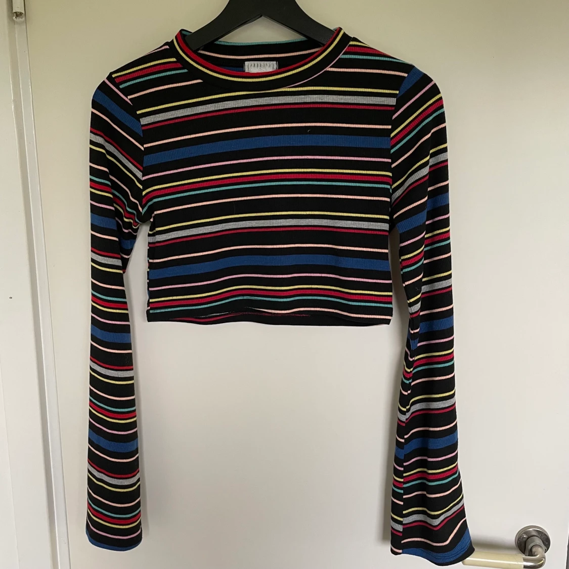 Cropped randig top - 90