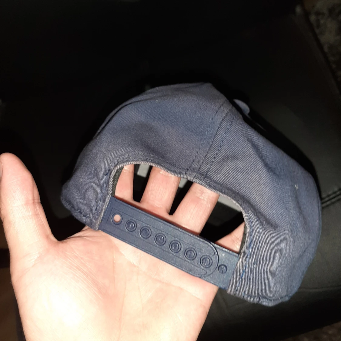 Siksilk keps blå - 90