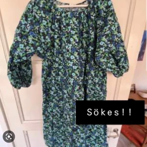 Okänd blommig klänning sökes (lånad bild) - Jag söker någon som säljer eller vet vart denna klänning kommer ifrån🌸 då jag snubbla över denna bild på internet, så finns inga referenser alls 🤪 skriv gärna ett meddelande om du är intresserad att sälja eller vet vart den kommer ifrån🥰 
