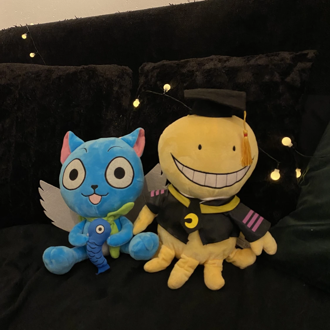 Anime plushies, Korosensei och Happy