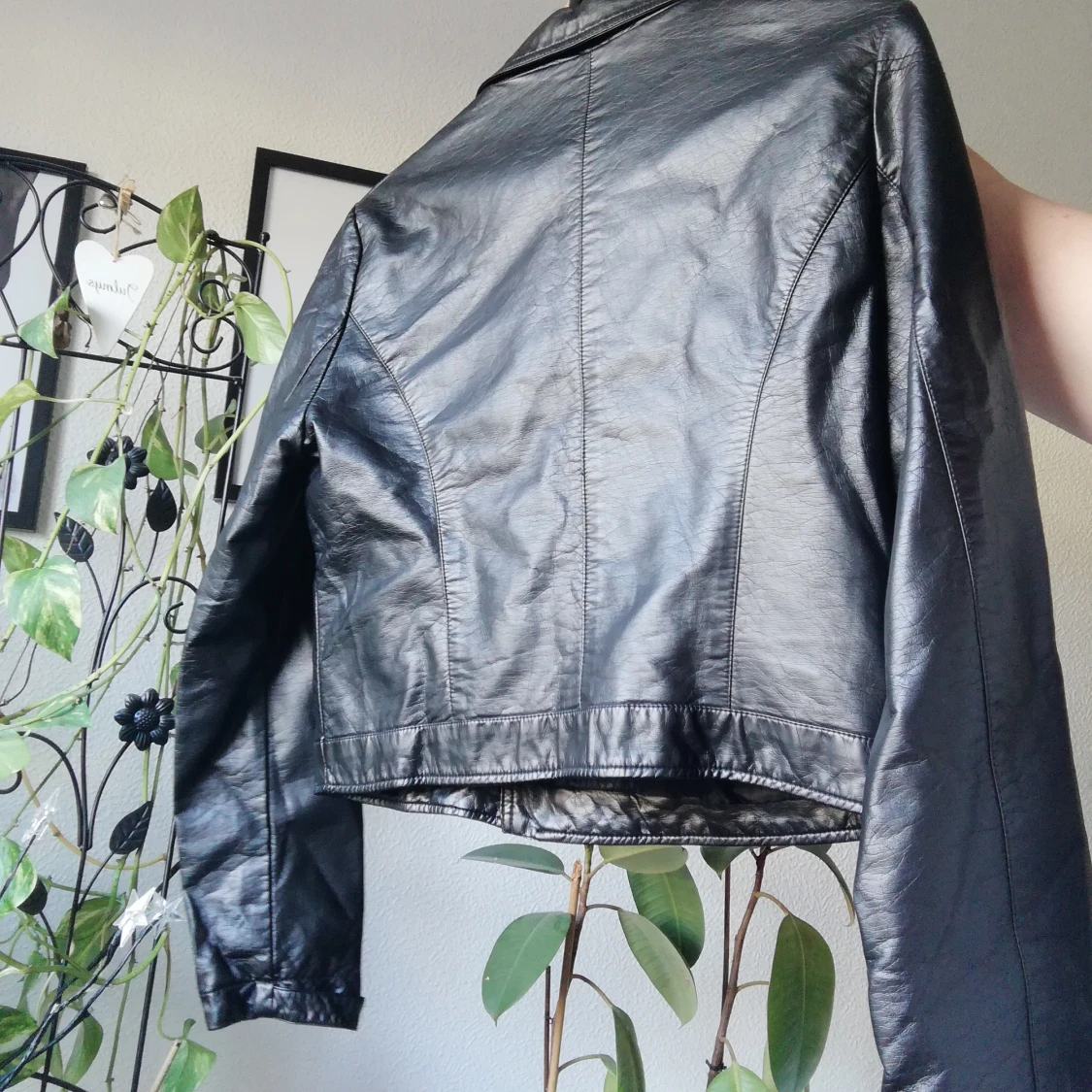 Fejk skinnjacka  - 90