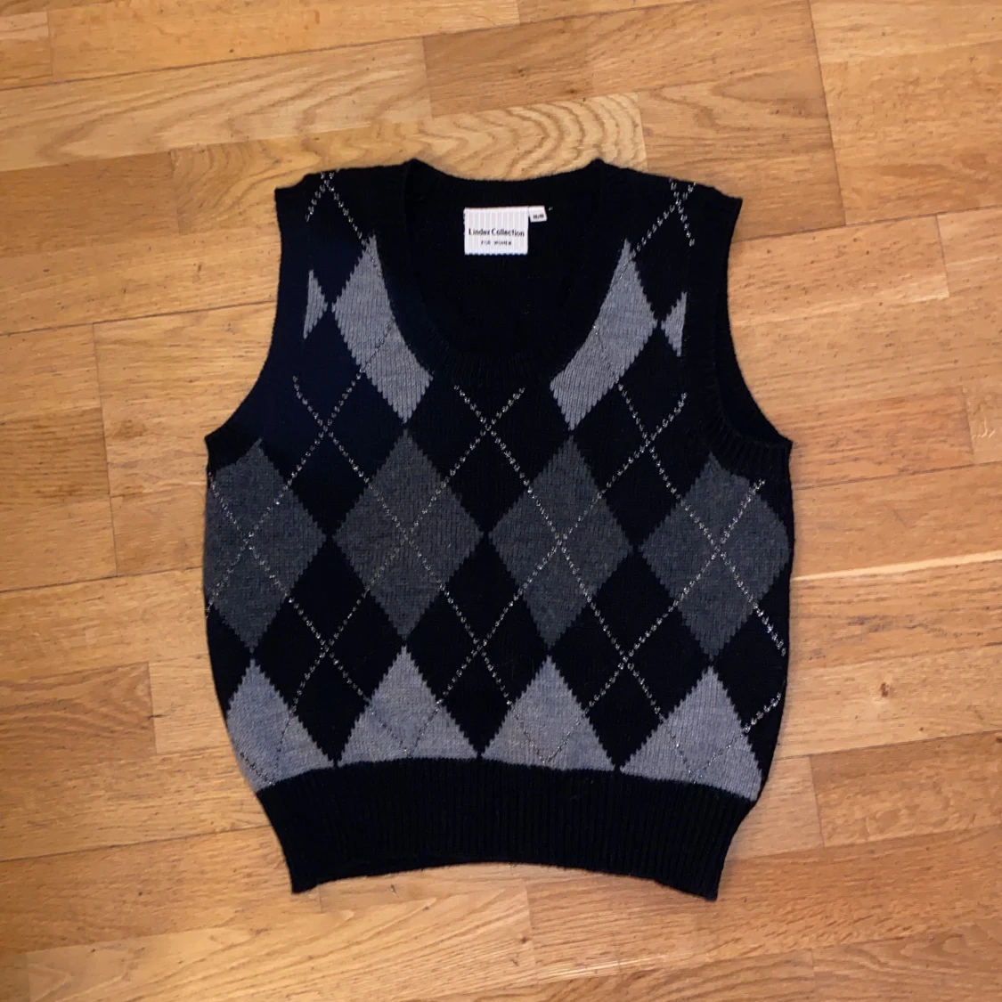 Stickad väst, Lindex stl 38/40