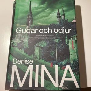 ✨Gudar och odjur✨ av Denise mina - Gudar och odjur handlar om Alex Morrow som är en kriminalinspektör och är en stor korruptionshärvan, tät och spännande berättelse och mästerlig omsorg om karaktärer och miljö☺️