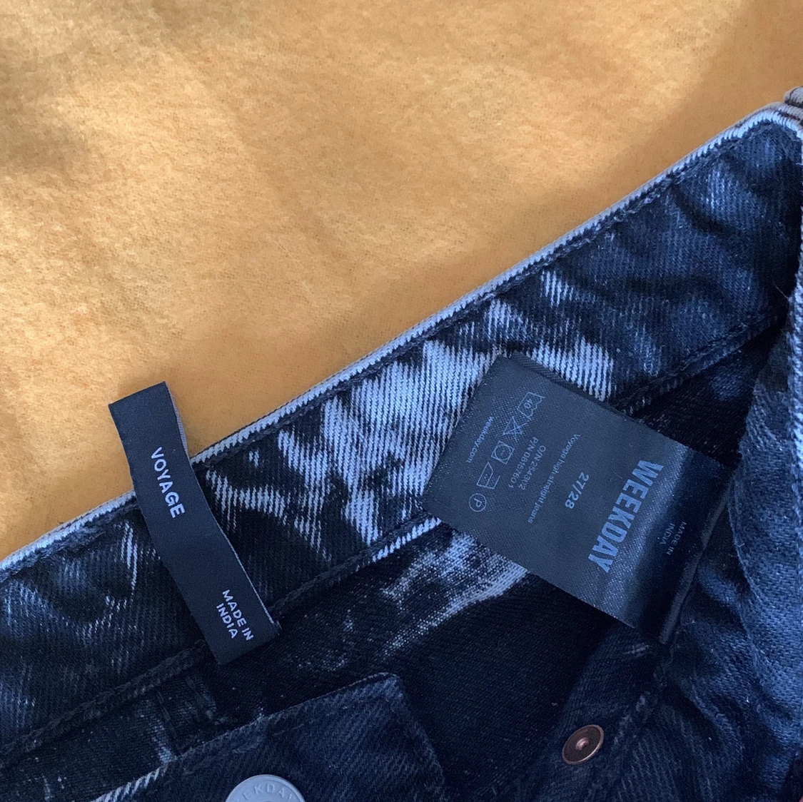 jeans m. mönster strl 27/28 - 91