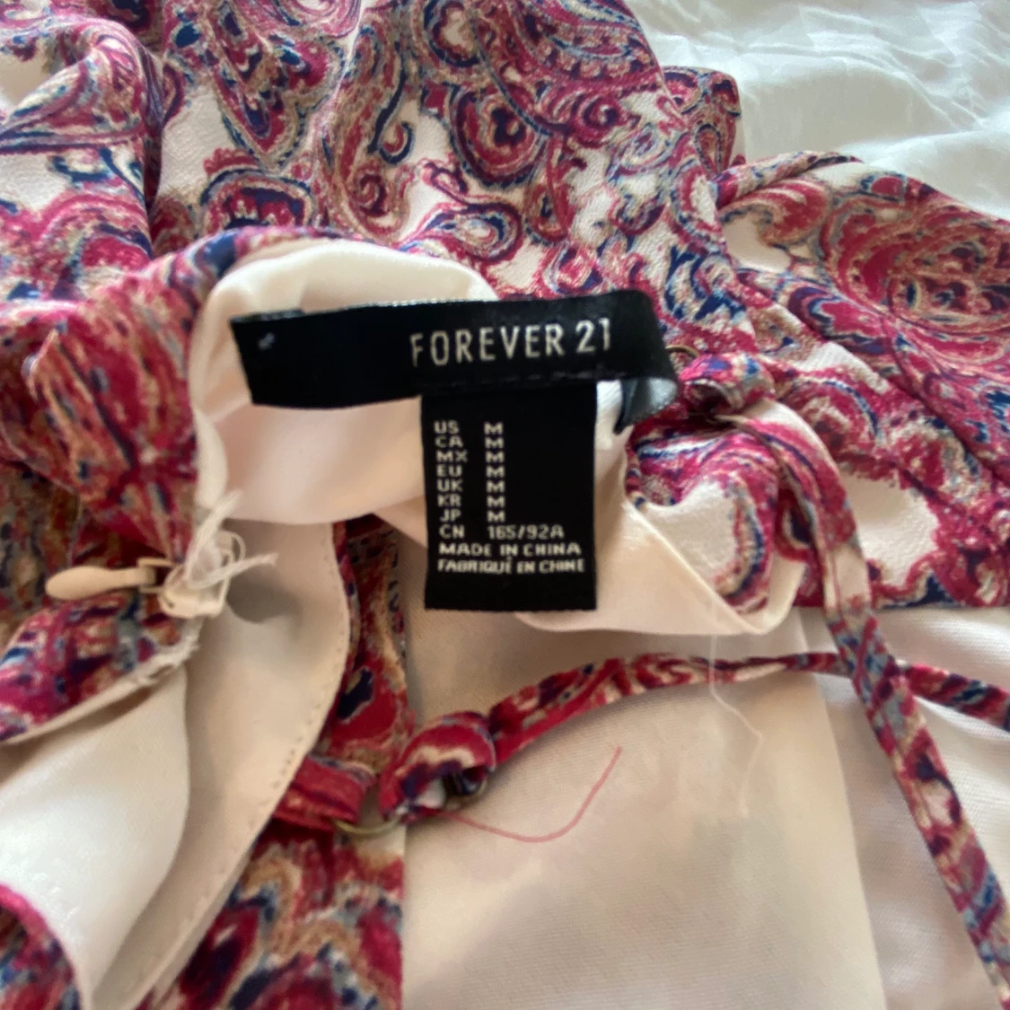 Mönstrad maxiklänning - 91