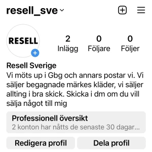 Följ oss på Instagram  - Gå in följ oss på Instagram. När du köper nästa sak får du 100kr rabatt för ditt köp. De första 100 följarna får 100kr rabatt
