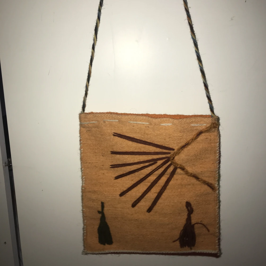 flerfärgad tygväska - 91