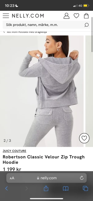 Juicy tröja - Säljer min gråa juicy tröja i handduksmatetial storlek S!💝Jag köpte den secondhand men den är i jätte fint skick!! Jag kan skicka bilder💕Jag byter helst tröjan mot den gråa i storlek S eller Xs med vanligt material, men annars kan jag sälja den!!💕