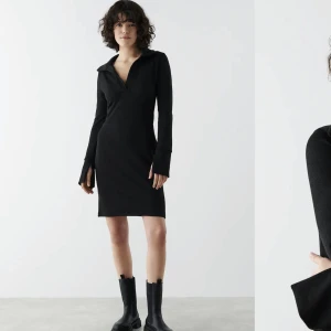 Långärmad klänning  - Helt ny klänning som liknar Getaway Dress Black från Djerf Avenue. Min är från ginatricot med nypris 399kr!💞 Passar en normal XS🫶
