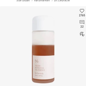 Vegan kombucha tea essence  - Säljer en oanvända vegan kombucha tea essence från dr ceuracle 