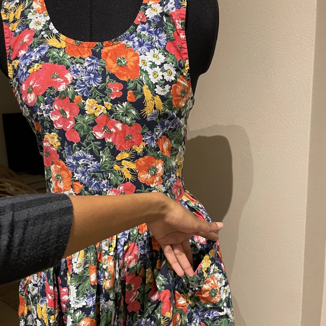 Klänning med fickor  - 90