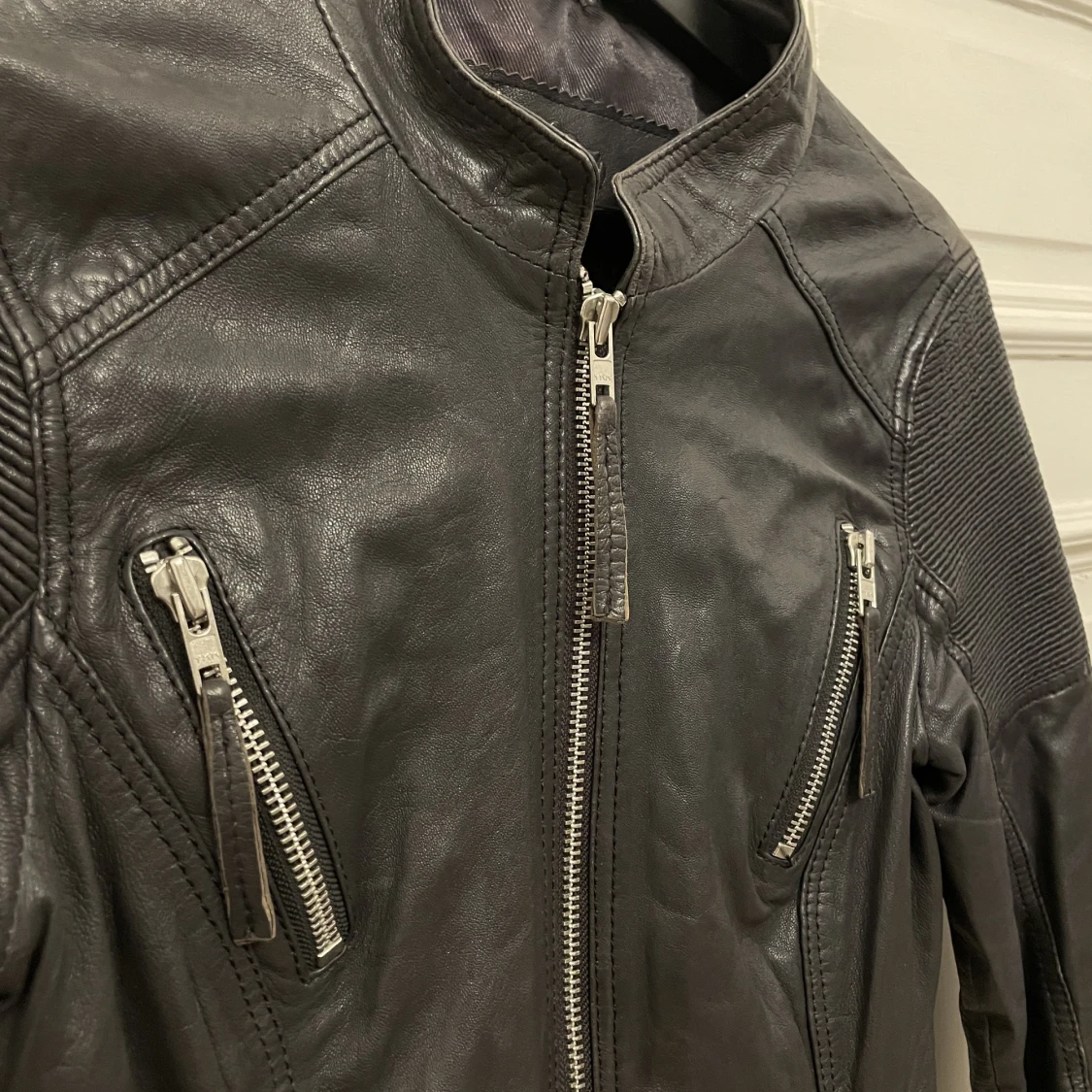 Äkta Läderjacka Primeboots Strl 36 - 90