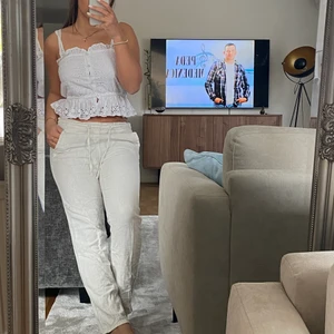 Linnebyxor - Fläckar, vet ej om det går att tvätta bort eller inte