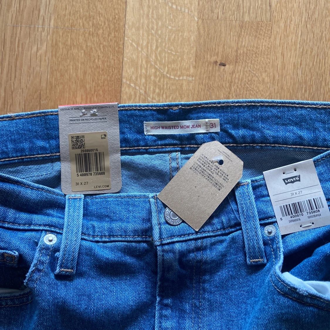Levi’s blå mom jeans - 91