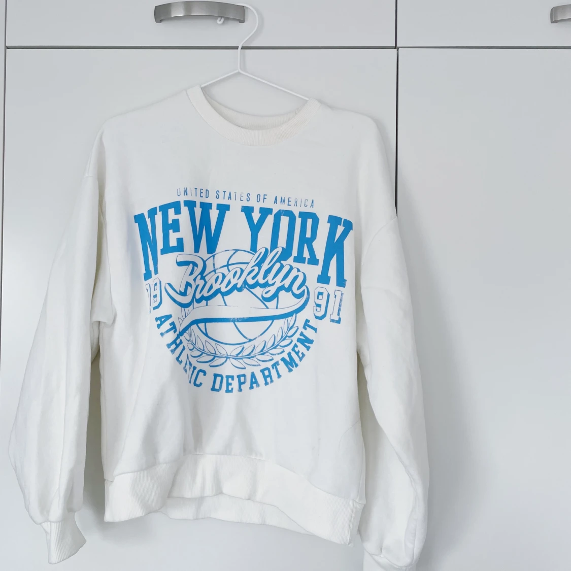 Sweatshirt med tryck