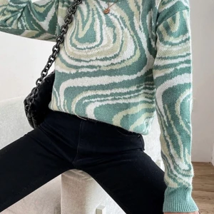 Marble genser🤍🤍 - Fin marble genser i str:S