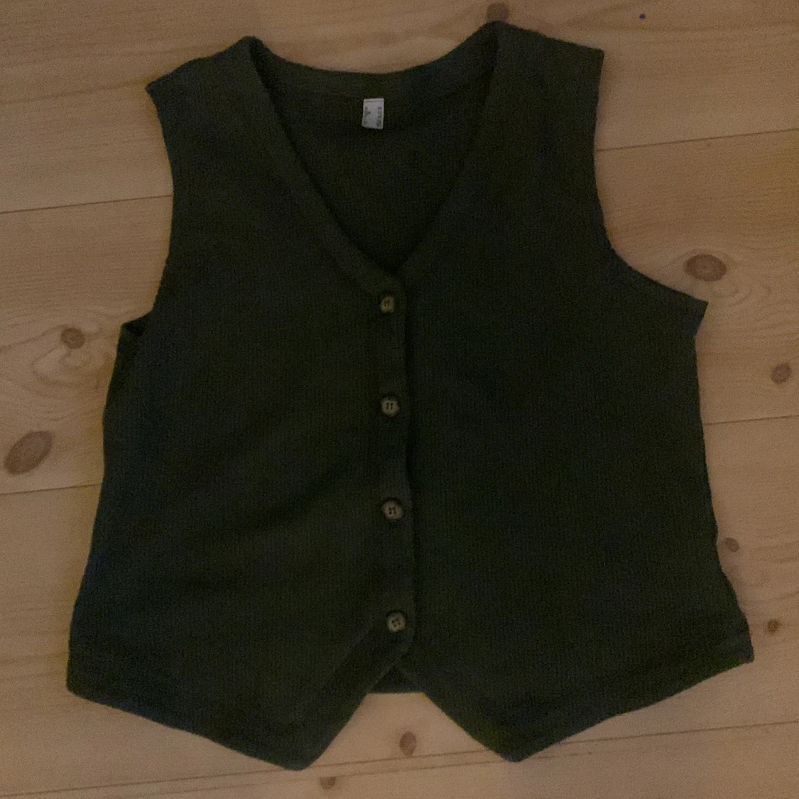 Grön väst magtröja  - 91