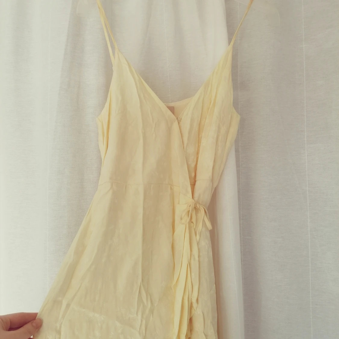 Ljusgul Långklänning 