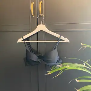 Basic bikini top o svart ifrån Nelly. Använd enbart en gång. Fint skick utan några fläckar eller defekter. Säljer pga att den är för stor. Storlek 80B. Säljs för 75  inklusive frakt inkluderat i priset. 🤍✨💘☀️