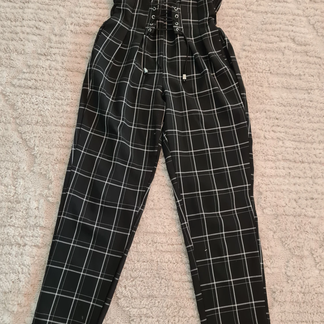 Söta checkerbyxor - 90