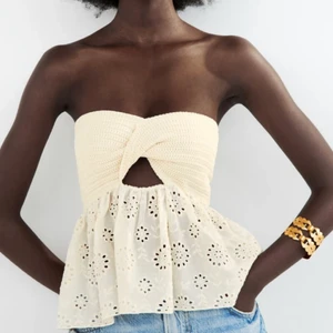 Linne från Zara, Strl S - Helt nytt, slutsålt linne!! Storlek S med prislappar kvar. Frakt tillkommer ❤️ Köp direkt för 350kr plus frakt. 