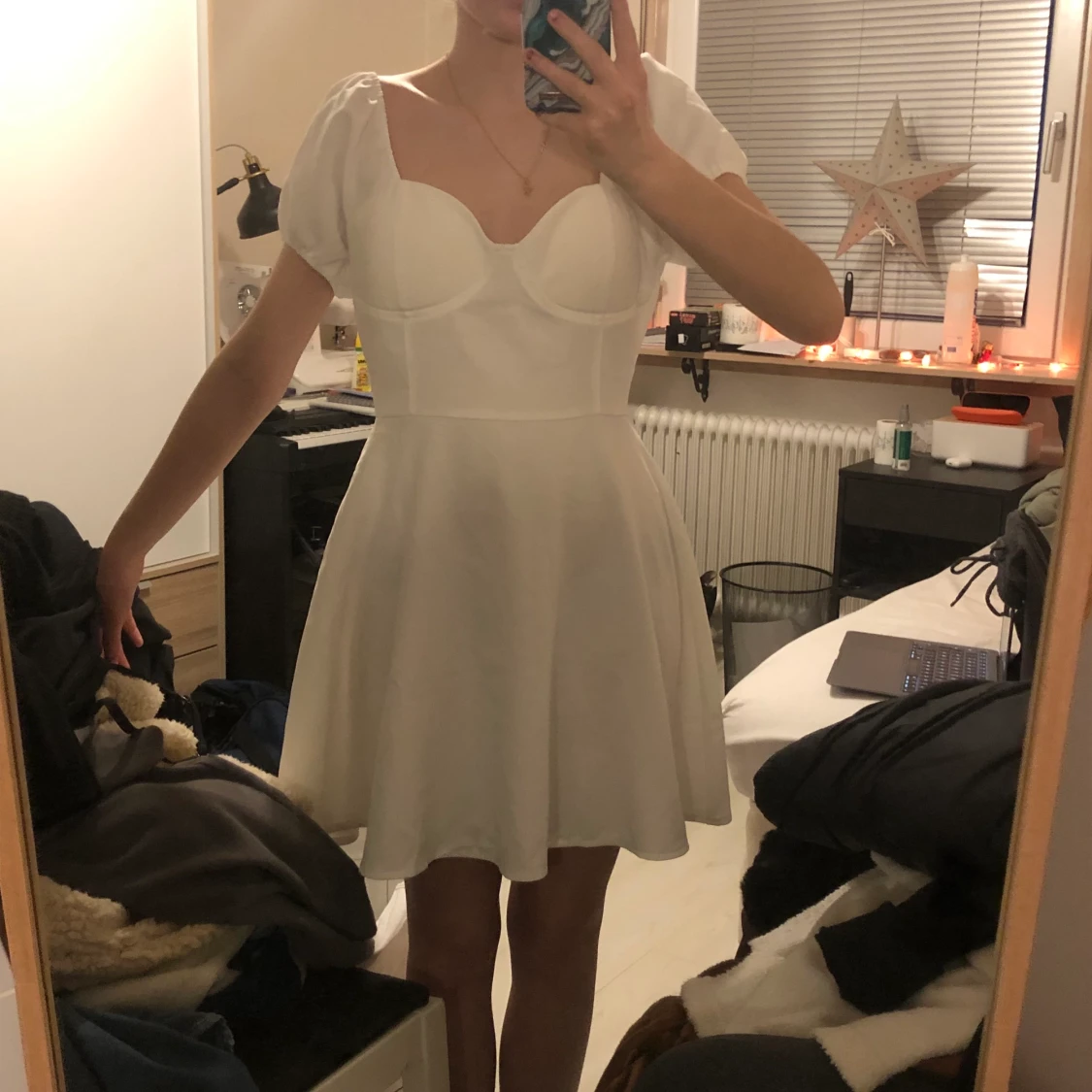 Vit klänning - 91