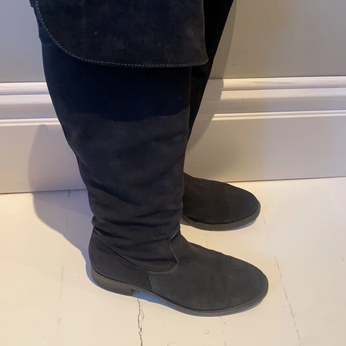 Boots, läderstövlar.  - 91