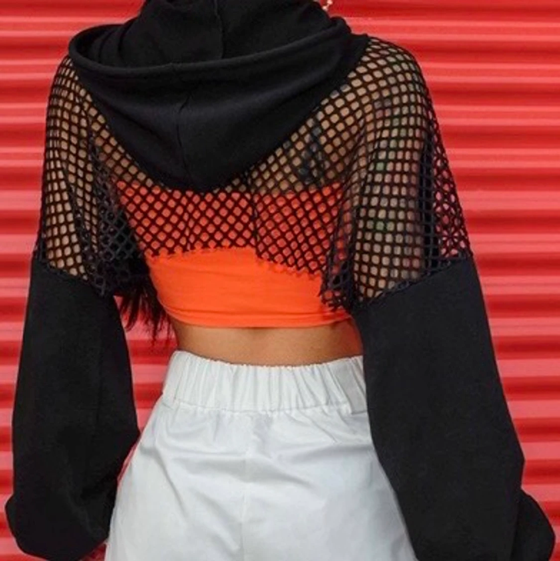 Croppad Hoodie - 91