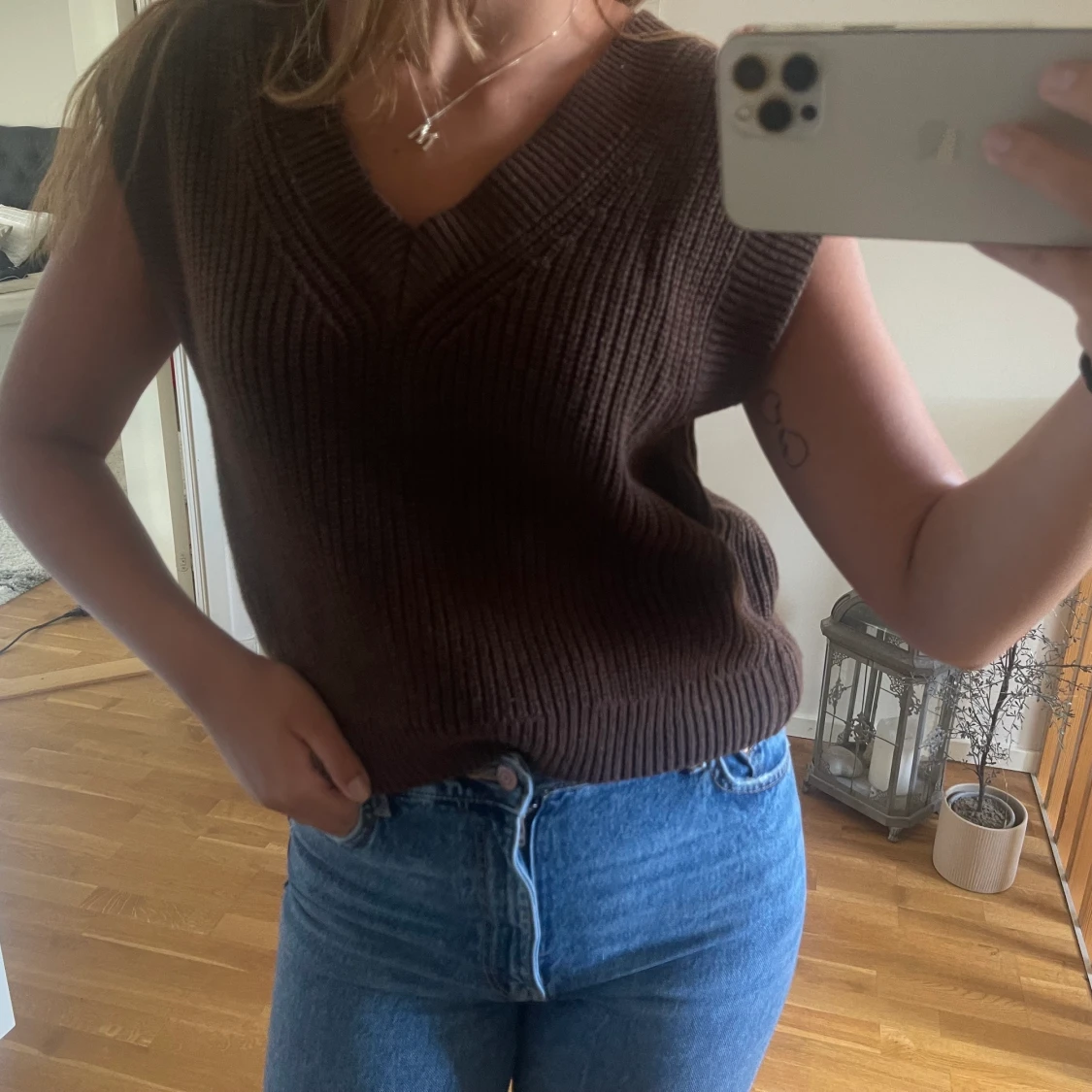 Stickade västar hm - 91