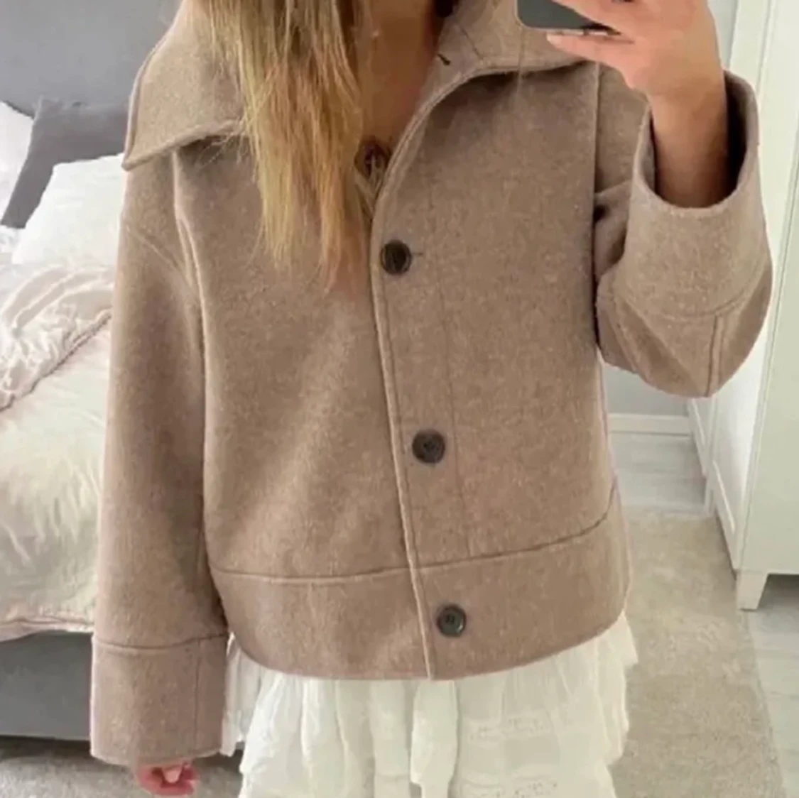 Brun höstjacka från Kappahl