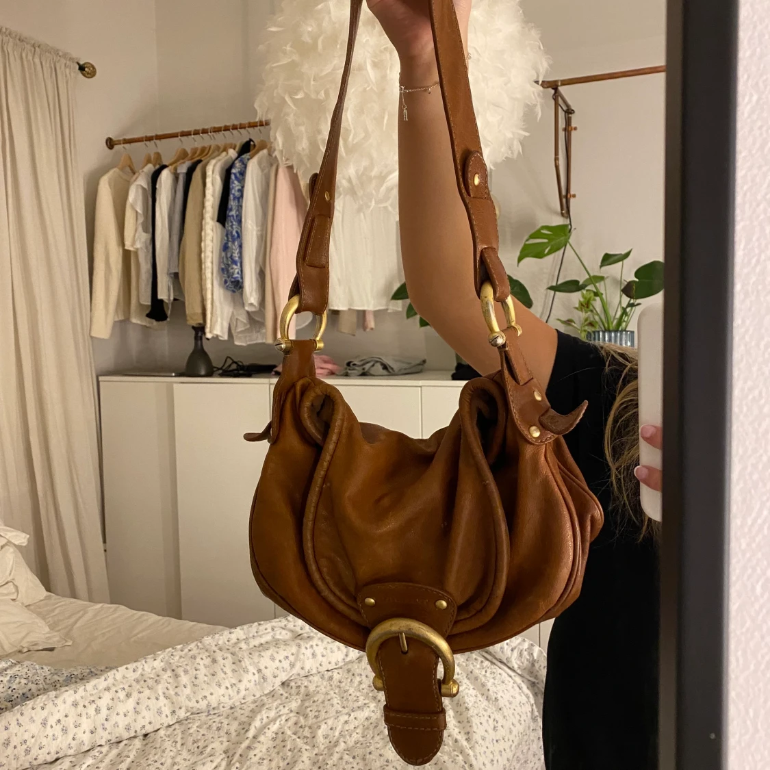 Brun coccinelle väska - 91