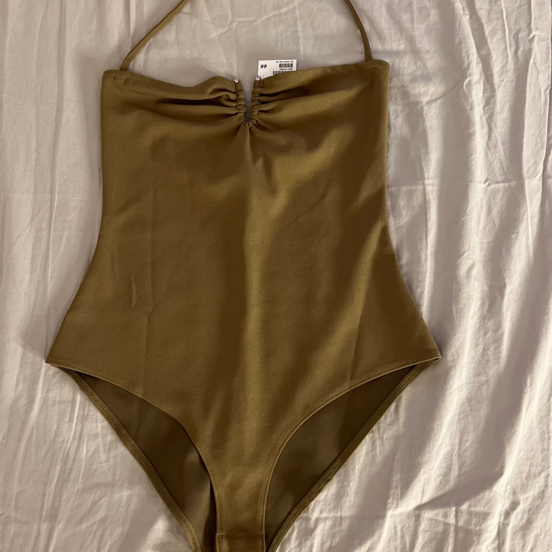 Badkläder, mörkgrön, strl 38