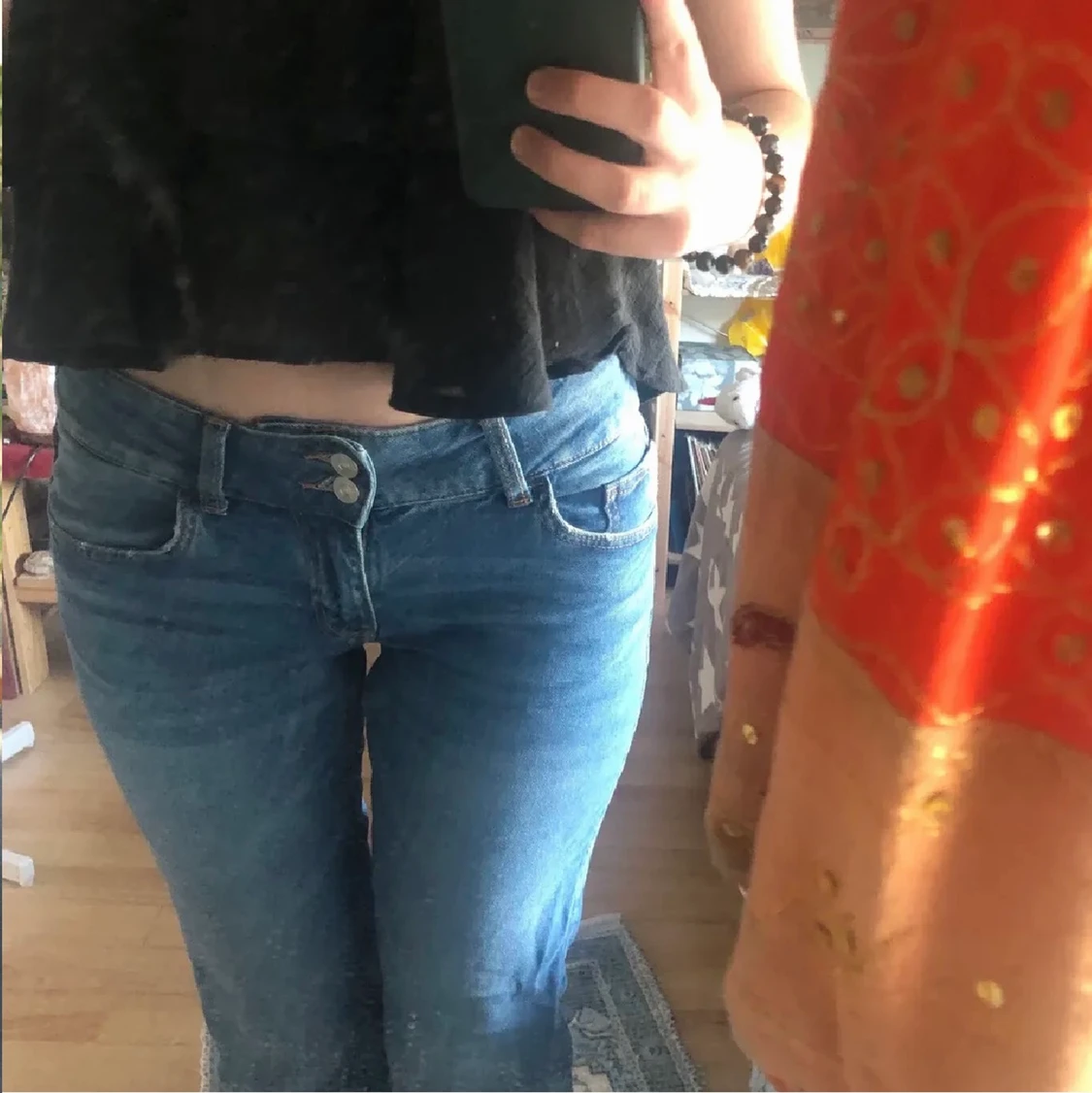 Lågmidjade jeans - 90