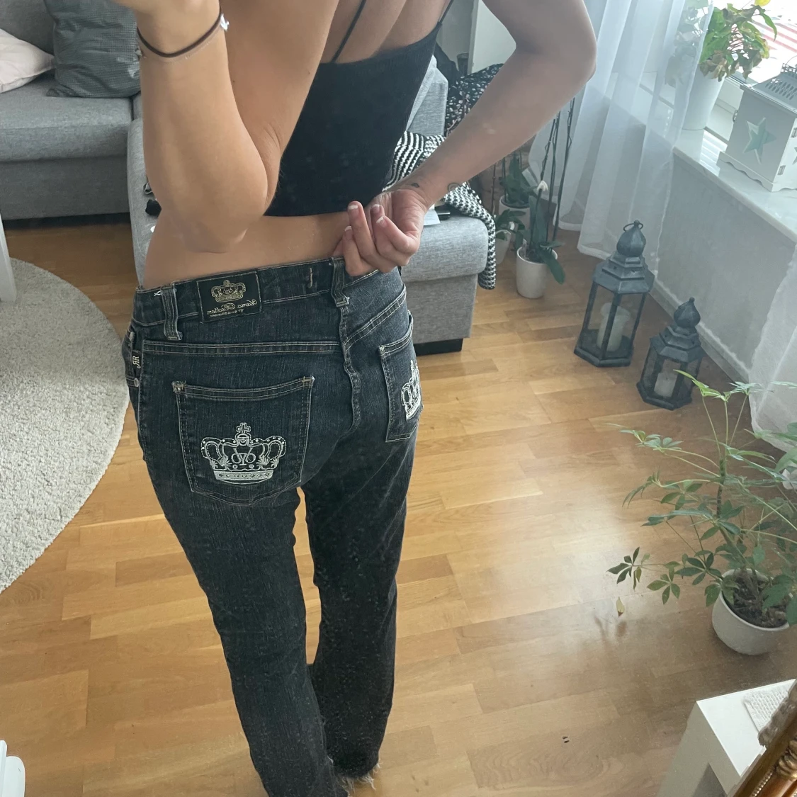 Lågmidjade jeans - 90