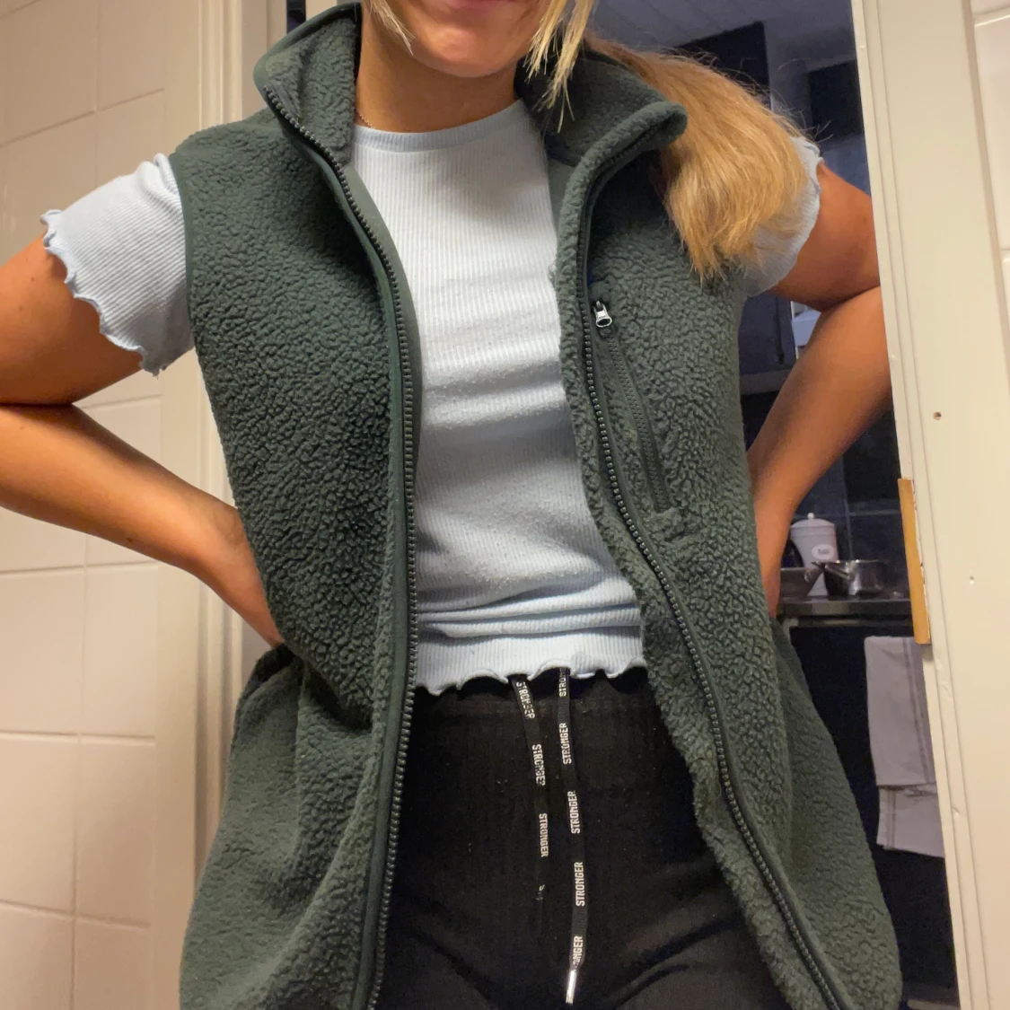 FleeceVäst 💚 XS/S