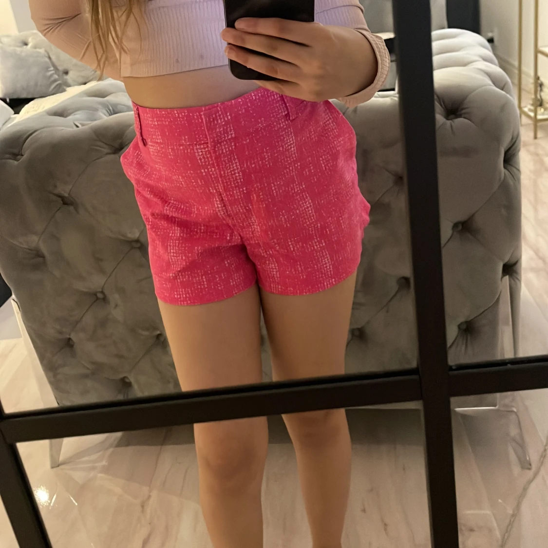 Snygga shorts i rosa